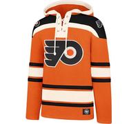 47 Brand Philadelphia Flyers NHL Lacer Hoody Jersey Heavy Hood Forty Seven