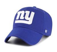 47 New York Giants NFL Clean Up Unisex Baseball Cap, Adjustable, Team Badge, Royal Blue