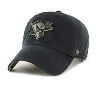 47 Brand 47 fire relaxed fit Cap - CLEAN UP Pittsburgh Penguins Black