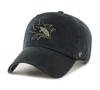 47 Brand Relaxed Fit Cap - Clean UP San Jose Sharks Black