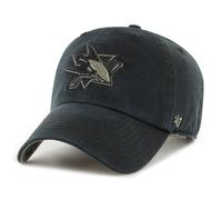 47 Brand Relaxed Fit Cap - CLEAN UP San Jose Sharks black