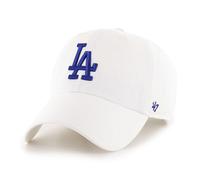 47 Brand Cap Clean Up MLB Relaxed Fit Los Angeles Dodgers White