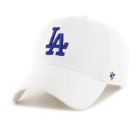 47 Brand Cap Clean Up MLB Relaxed Fit Los Angeles Dodgers White