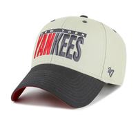 47 Brand Relaxed Fit Cap - HALF BLOCK New York Yankees beige
