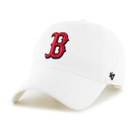 47 Brand 47 fire relaxed fit Cap - MLB CLEAN UP Boston Red Sox white