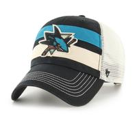 47 Brand Relaxed-Fit Trucker Cap - CLUBHOUSE San Jose Sharks