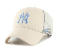 47 Brand Snapback Cap - BRANSON New York Yankees natural Beige/Sky Blue