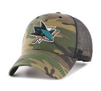 47 Brand Snapback Cap - BRANSON San Jose Sharks wood camo