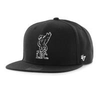 47 Brand Snapback Cap - Liverpool FC black and white