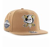 47 Brand Snapback Cap - SURE SHOT Anaheim Ducks camel beige