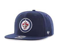 47 Brand Snapback Cap - SURE SHOT Winnipeg Jets light navy