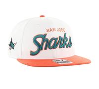 47 Brand Snapback Captain Cap - SURE SHOT San Jose Sharks