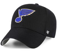 47 Brand St. Louis Blues Black MVP Curved Visor Cap NHL Forty Seven