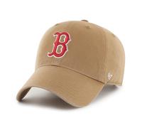 47 Brand Strapback Cap - Clean UP Boston Red Sox Camel