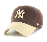 47 Brand Strapback Cap - CLEAN UP New York Yankees brown