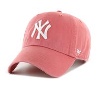 47 Brand Strapback Cap - CLEAN UP New York Yankees iris red