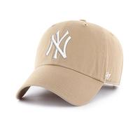 47 Brand Strapback Cap - MLB New York Yankees - Clean Up - Khaki
