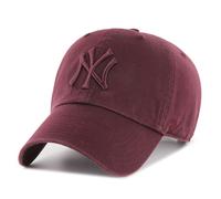 47 Brand Strapback Cap - CLEAN UP New York Yankees maroon