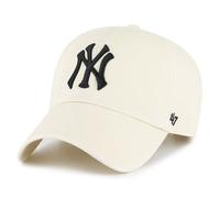 47 Brand Strapback Cap - CLEAN UP New York Yankees natural