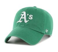 47 Brand Strapback Cap - CLEAN UP Oakland Athletics kelly