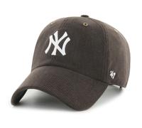 47 Brand Thin Cord Cap CLEAN UP New York Yankees brown