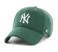47 Brand Thin Cord Cap CLEAN UP New York Yankees green