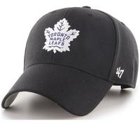 47 Brand Toronto Maple Leafs Black MVP strapback Curved Visor Cap NHL Forty