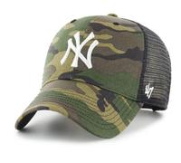 47 Brand Trucker Cap - Branson New York Yankees Wood camo