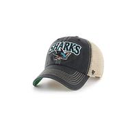 47 Brand Trucker Cap Tuscaloosa Vintage San Jose Sharks NHL Black
