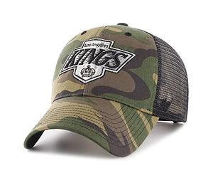 '47 Brand Unisex NHL La Kings Camo Branson MVP Baseball Cap, Camo, One Size