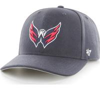 47 Brand Washington Capitals Cold Zone Navy Curved Visor Cap Snapback