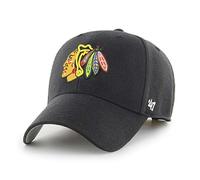 47 Chicago Blackhawks NHL MVP Unisex Baseball Cap, Adjustable, Team Badge, Black