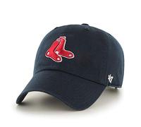 47 Clean Baseball Cap, Boston Red Sox, Blue, One (Size:One Size)