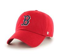 47 Clean Baseball Cap, Boston Sox, Red, One (Size:One Size)
