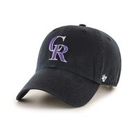 47 CLEAN UP Colorado Rockies Adjustable Hat - Black, One Size