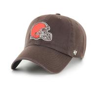 47 Cleveland Browns NFL Clean Up Unisex Baseball Cap, Adjustable, Team Badge, Brown