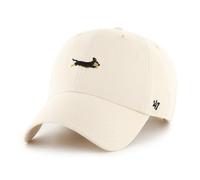 47 Dachshund Clean Up Baserunner Dog Icon Light Beige Adjustable Cap