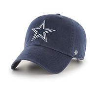 47 Dallas Cowboys NFL Clean Up Unisex Baseball Cap, Adjustable, Team Badge, Navy Blue