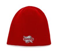 '47 Detroit Mercy Titans Red Skull Cap - NCAA Cuffless Winter Knit Beanie Hat