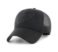 47 Detroit Red Wings NHL Black on Black Most Value P. Branson Black Adjustable Trucker Cap