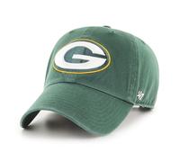 47 Green Bay Packers NFL Clean Up Unisex Baseball Cap, Adjustable, Team Badge, Dark Green