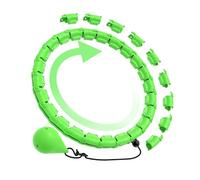 47 Inch 24 Knots Plus Size Quiet Weighted Hula Infinity Fitness Detachable Hoops Smart Silent Infinity Hula, Exercise Hoop Suitable for Women and Beginners