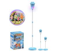 47 Inch Bubble Machine, Rechargeable Bubble Machine Lamp for Kids Adjustable Standing Bubble Blower with Lights & Music Bubble Maker Machines for Party Wedding