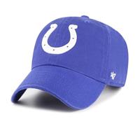 47 Indianapolis Colts NFL Clean Up Unisex Baseball Cap, Adjustable, Team Badge, Royal Blue