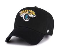47 Jacksonville Jaguars NFL Clean Up Unisex Baseball Cap, Adjustable, Team Badge, Black