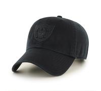 47 Las Vegas Raiders NFL Clean Up Unisex Baseball Cap, Adjustable, Team Badge, Black