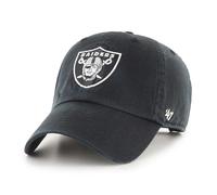 47 Las Vegas Raiders NFL Clean Up Unisex Baseball Cap, Adjustable, Team Badge, Black