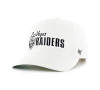 47 Las Vegas Raiders NFL Midway Hitch Unisex Baseball Cap, Adjustable, Team Badge, White