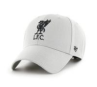47 Liverpool FC EPL MVP Unisex Baseball Cap, Adjustable, Black Logo, Grey