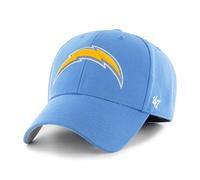 47 Los Angeles Chargers NFL MVP Unisex Baseball Cap, Adjustable, Team Badge, Blue Raz